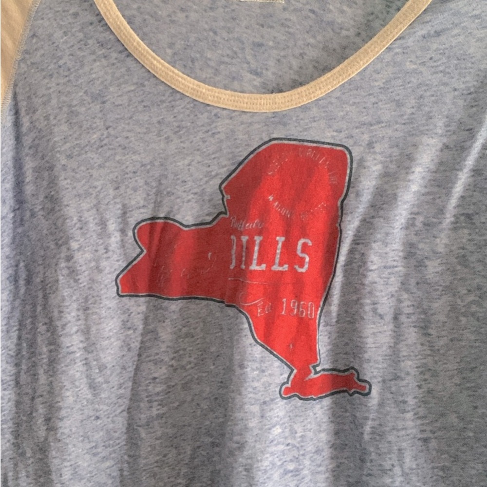 Buffalo Bills raglan top
